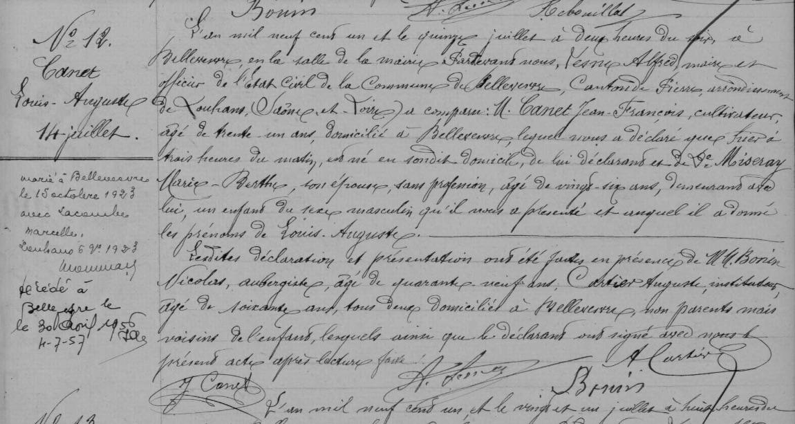 acte de naissance de mon arrière grand-père acte de naissance de mon arrière grand-père