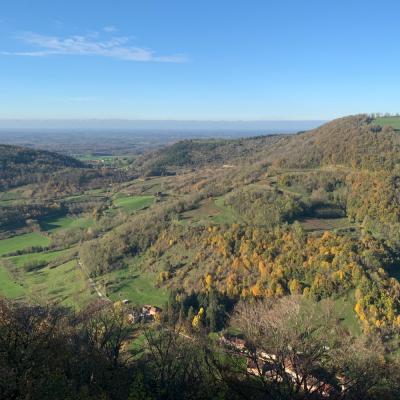 Vallée de Gizia depuis le belvédère